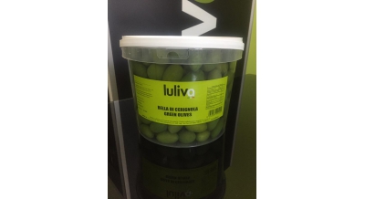 Giant Sweet Green Olives Luliva 500g 