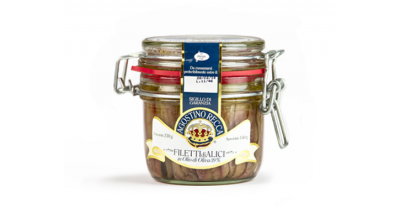 Fillet of Anchovies 230 g Recca in glass jar