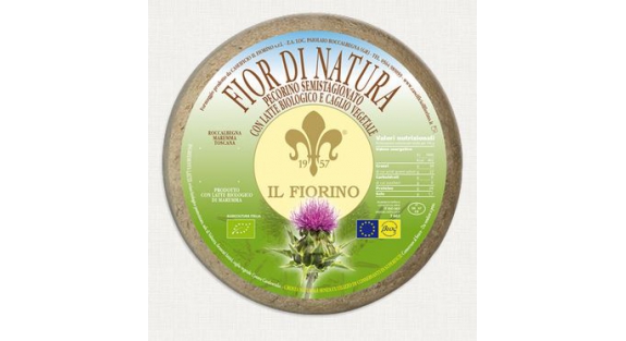 Organic Pecorino with vegetable rennet - Il Fiorino